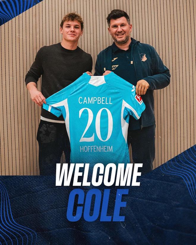 多特边锋科尔-坎贝尔租借加盟霍