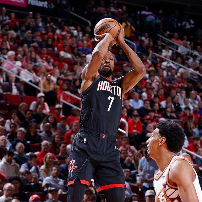 火箭主场绝杀太阳 杜兰特1.1秒三分定胜局